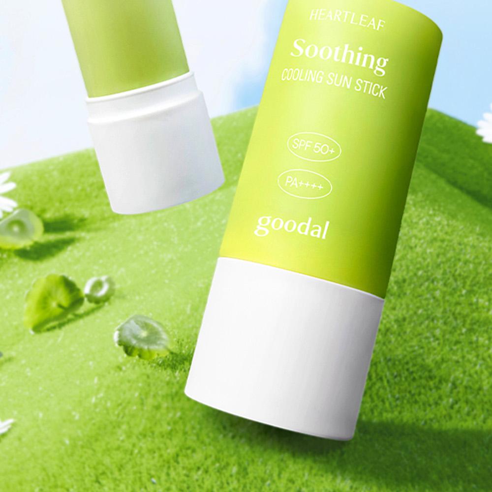Limited Set] goodal Heartleaf Calming Cooling Sun Stick 1+1